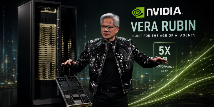Nvidia Launches Vera Rubin, Promising a Fivefold Leap for the Age of AI Agents