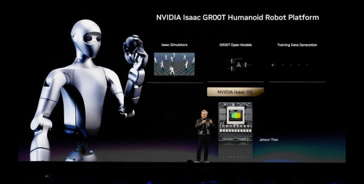 Nvidia Isaac GR00T humanoid robot reference design