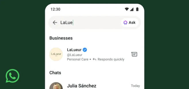 Meta AI Business Agent across messaging platforms