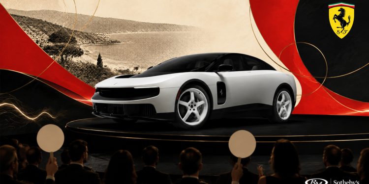 Ferrari’s First Electric Car, the Luce, Sells for a Record $40 Million